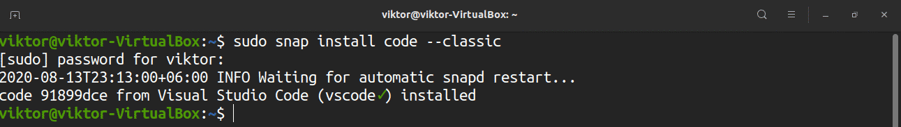 Install and Use VS Code in Ubuntu 20.04 ubuntu Visual Studio Code 