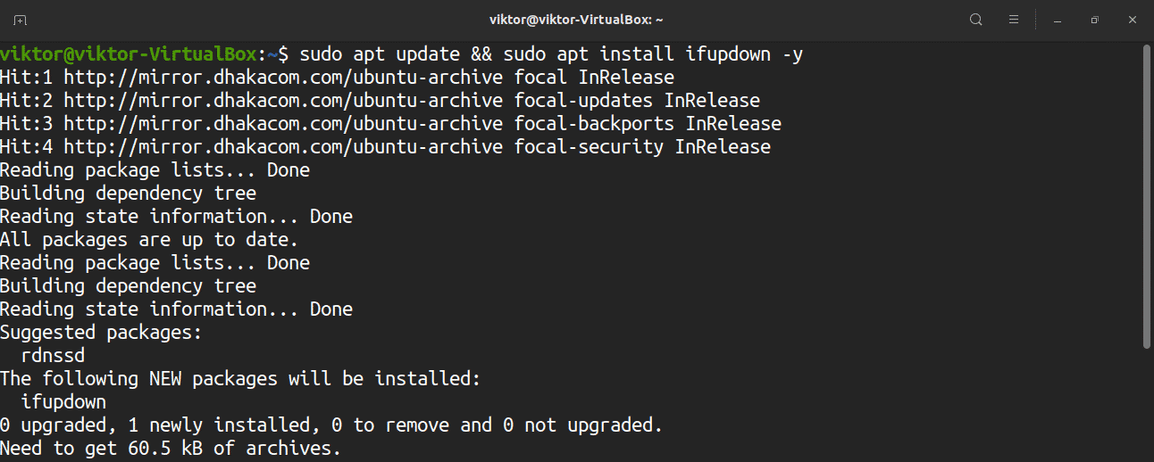 How to Restart Network on Ubuntu 20.04 Networking ubuntu 