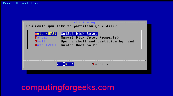 Freebsd 12 установка и настройка uefi