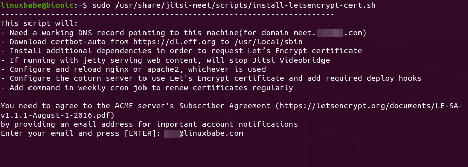 Install Jitsi Meet on Ubuntu 18.04/20.04 – Self-Hosted Video Conferencing Jitsi Meet linux Self Hosted ubuntu Ubuntu Server 