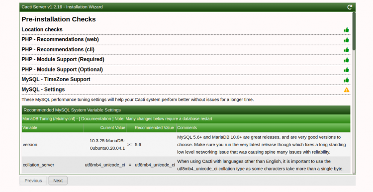 How to Install Cacti Network Monitoring Tool on Ubuntu 20.04 ubuntu 