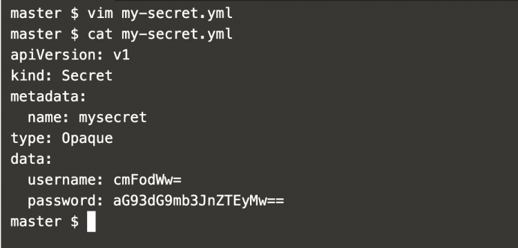 Create and Store Secrets like Passwords, OAuth Tokens, and SSH Keys in Kubernetes linux 