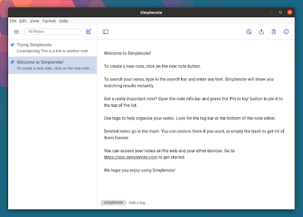 Note-Taking App Simplenote 2.0 Released With Support For Internal Links, More Apps news notes 