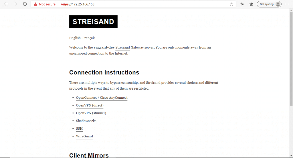 Install and Configure Linux VPN Server using Streisand Ansible How To linux Linux Tutorials Security Streisand VPN 