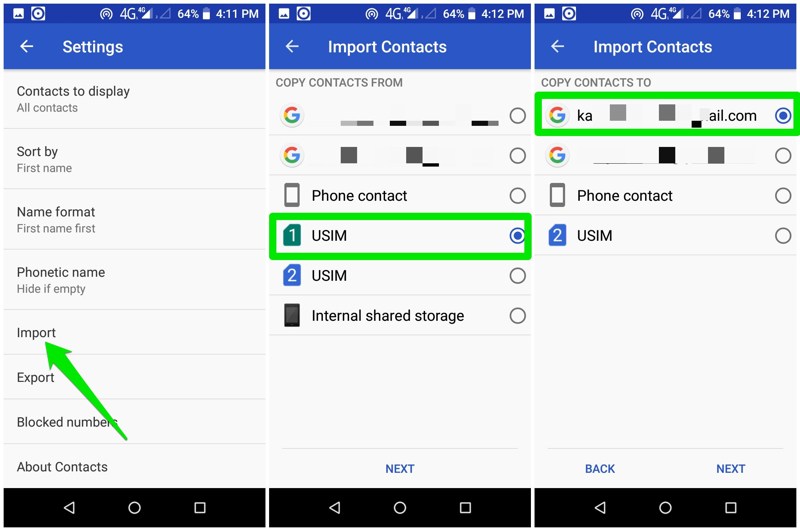6 Ways to Move Android Phone Contacts to Another Android Phone Smart Things 