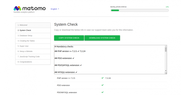 How to Install Matomo (Piwik) Web Analytics on CentOS 8 centos 