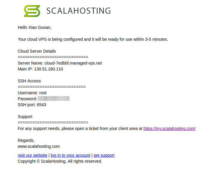 How to Create a Linux VPS Server on ScalaHosting Linux Server Mail Server VPS Hosting 