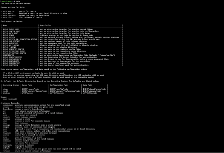 How to Install Helm Kubernetes Package Manager on Ubuntu 20.04 ubuntu 