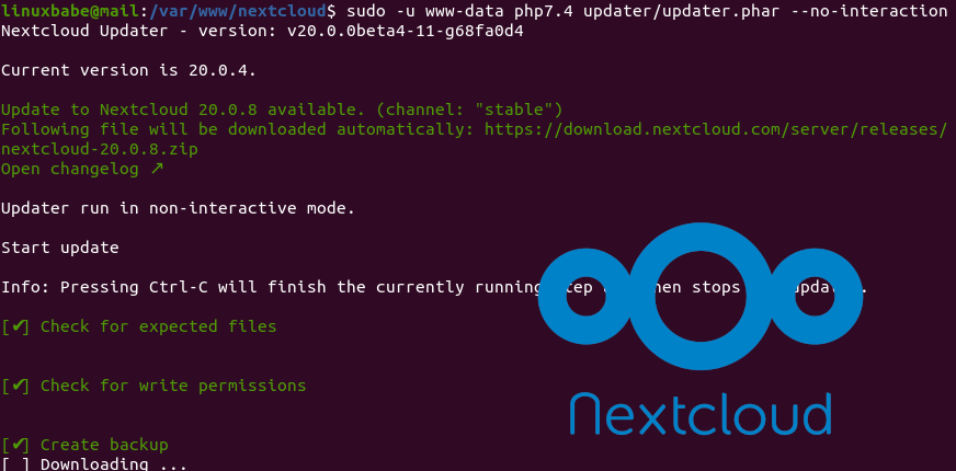 2 Ways to Upgrade Nextcloud [Command-Line & GUI] Cloud Storage linux Nextcloud ubuntu Ubuntu Server 