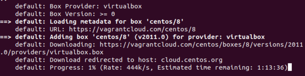 vagrant boxes ubuntu