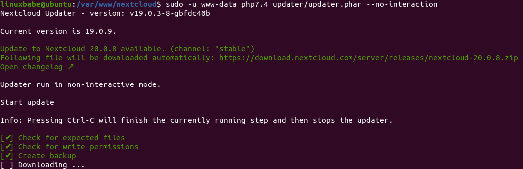 2 Ways to Upgrade Nextcloud [Command-Line & GUI] Cloud Storage linux Nextcloud ubuntu Ubuntu Server 