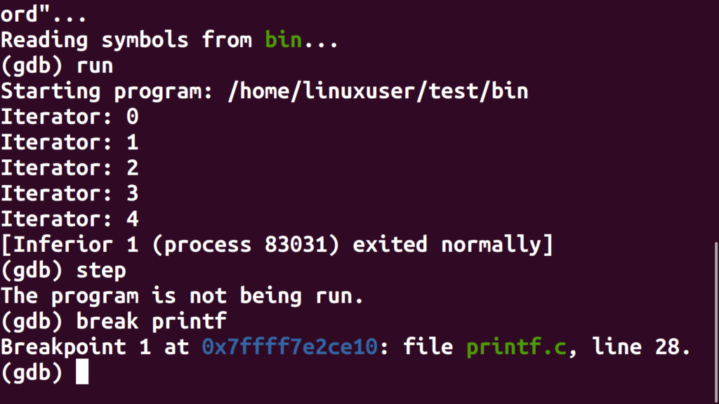 How to Use GDB to Debug Programs in Ubuntu 20.04 linux shell ubuntu 