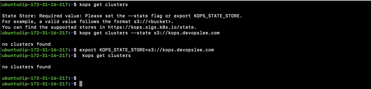 How to setup a Kubernetes Cluster on AWS using Kops linux 