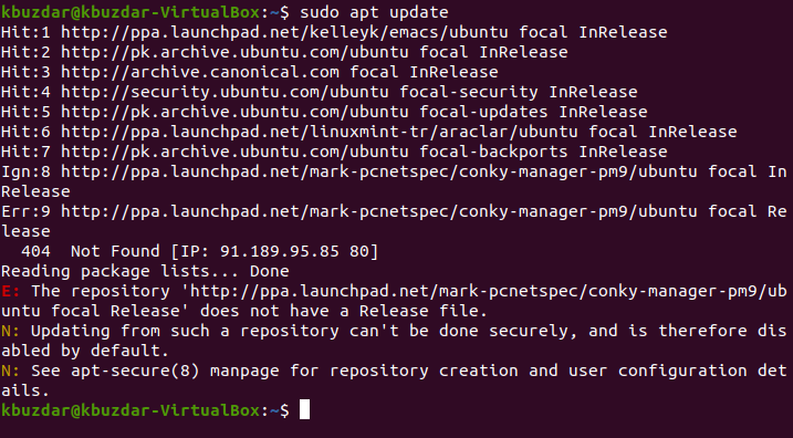 Install Conky Manager on Ubuntu 20.04 linux shell ubuntu 