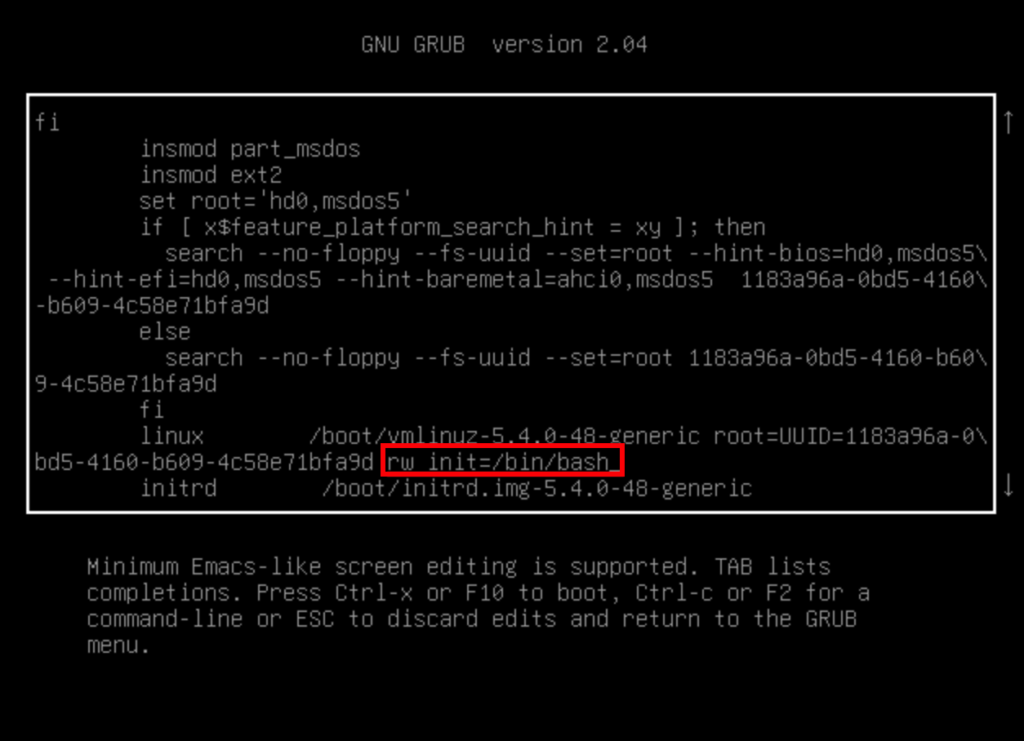 How to Reset Forgotten Root Password in Ubuntu 20.04 linux shell ubuntu 