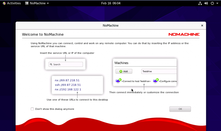 Install and Use NoMachine Remote Desktop on CentOS 8 centos 