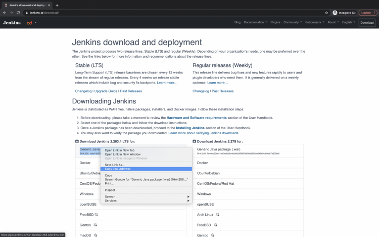 How to install Jenkins using a .war file on AWS EC2 Ubuntu 20.04 instance ubuntu 
