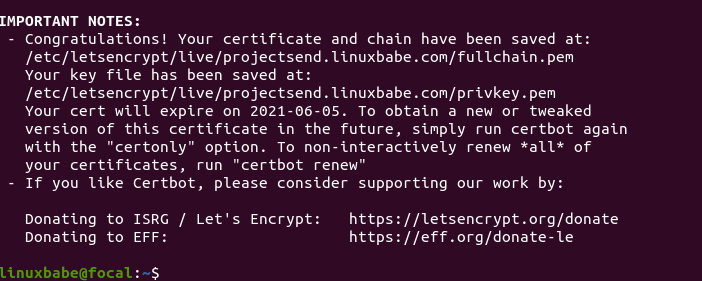 Install ProjectSend on Ubuntu 20.04 with Nginx (LEMP Stack) linux ubuntu Ubuntu Server 
