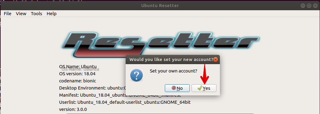 How to reset Ubuntu Desktop linux shell ubuntu 