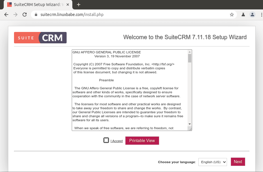 How to Install SuiteCRM on Ubuntu 20.04 with Apache/Nginx Business Software linux ubuntu Ubuntu Server 