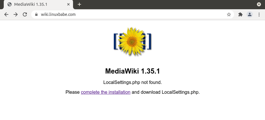 mediawiki ubuntu