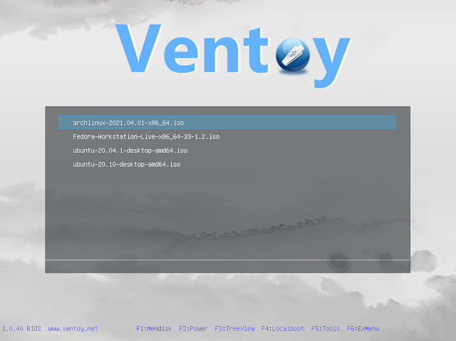 Ventoy Bootable USB Creator Adds Persistence Support For Arch Linux And Fedora Apps iso news USB 