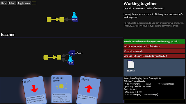 Oh My Git! Is An Open Source Game For Learning Git Games git 