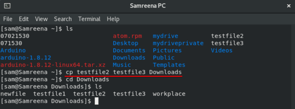Linux Beginners: Manage files using the terminal on CentOS 8 centos linux shell 