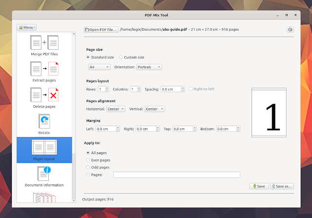 PDF Mix Tool 1.0 Released With Overhauled Interface, PDF Metadata Editing And Qt6 Support Apps news PDF 