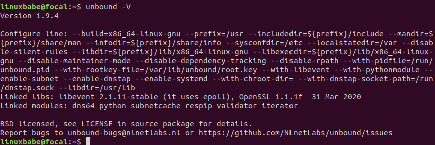 Set Up Unbound DNS Resolver on Ubuntu 20.04 Server linux ubuntu Ubuntu Server 