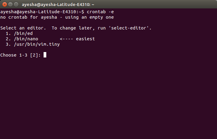How to Schedule Tasks on Ubuntu 20.04 Using Crontab shell ubuntu 