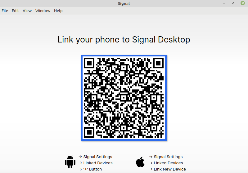 Install Signal Messenger on Linux Mint 20 linux ubuntu 