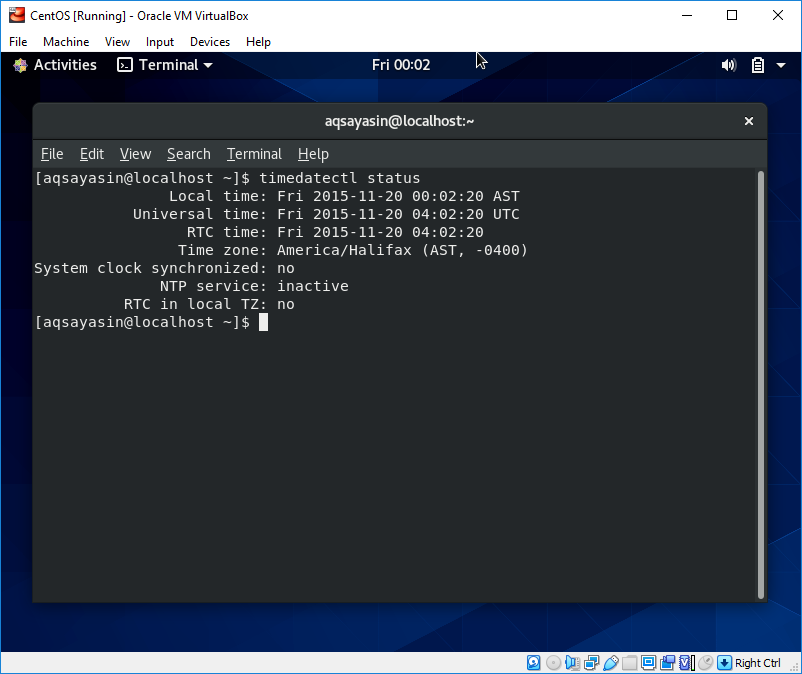 Set Date and Time on CentOS 8 Desktop and Server centos linux shell 