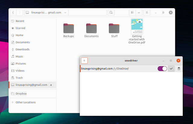 Access OneDrive From Linux Using OneDriver (v0.11.0 Released With GUI For Easy Setup) Cloud news OneDrive 