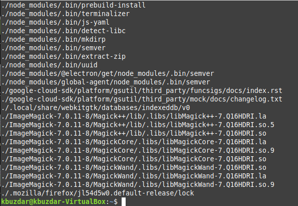 linux get file path