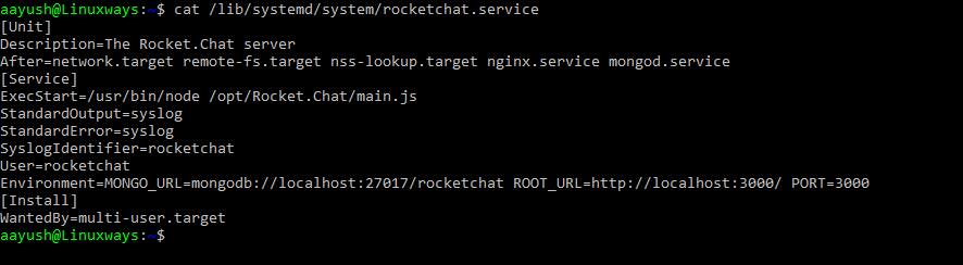 How to install Rocket.chat with nginx reverse proxy on Ubuntu 20.04 linux ubuntu 