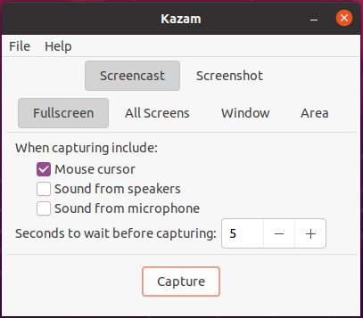 How to do a Screencast in Ubuntu 20.04 Desktop ubuntu 