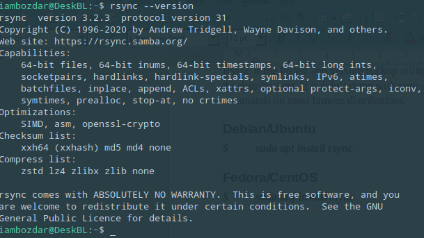 How to choose a Backup Tool for Linux centos Debian Desktop linux shell ubuntu 