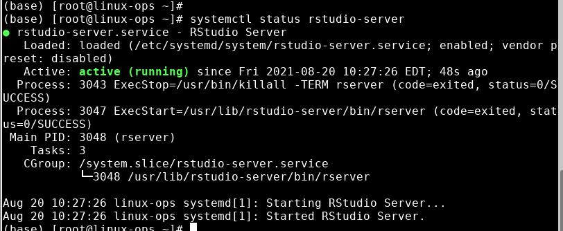 How to install and use R and RStudio in Linux centos Debian ubuntu 