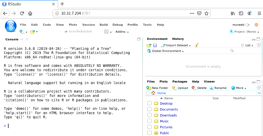 How to install and use R and RStudio in Linux centos Debian ubuntu 