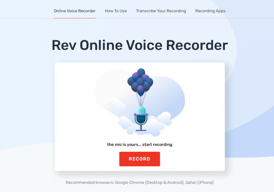10 Best Online Voice Recording Tools and Apps Smart Things 