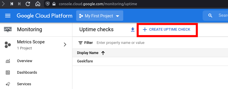How to Configure Site Uptime Monitoring with Google Cloud Monitoring? Cloud Computing GCP  