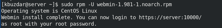 How to Install Webmin on CentOS 8 and Rocky Linux 8 centos linux 