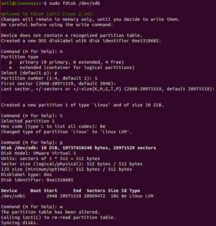 How to format a harddisk partition with BTRFS on Ubuntu 20.04 linux ubuntu 
