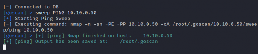 Enumerating Network Services Using GoScan Sysadmin 