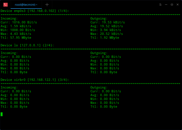 10 Best Tools to Monitor Network Bandwidth Usage in Linux linux Sysadmin 