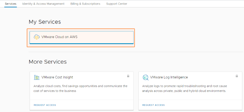 Deployment of SDDC using VMware Cloud on AWS Services AWS Cloud Computing Sysadmin  