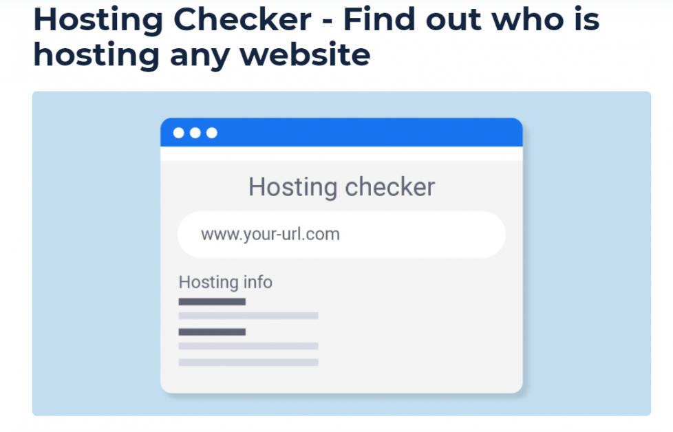 5 Hosting Checker Tools to Check Who Is Hosting a Website Sysadmin  