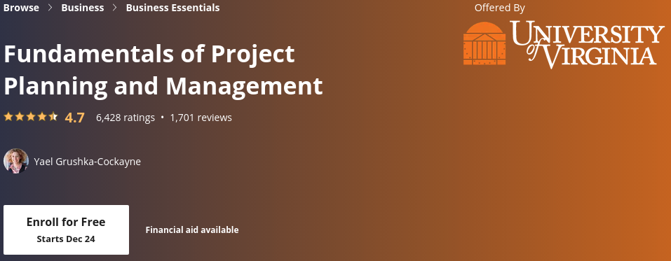 14 Online Project Management Courses to Grow Your Career Career  