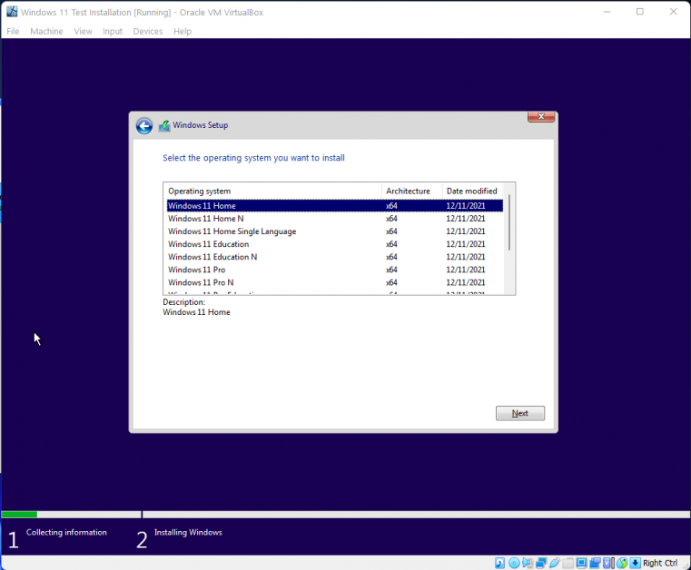 How to Run Windows 11 in Virtual Box Performance windows 